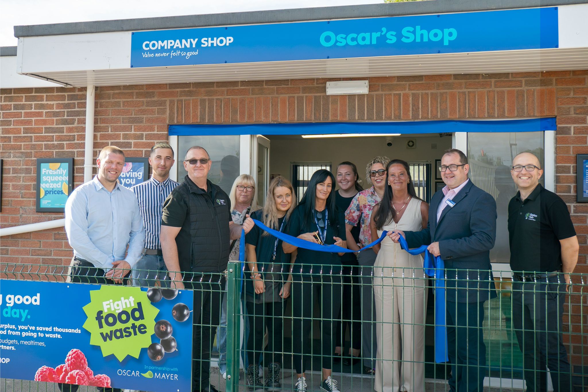 Oscar's shop, Company Shop, now open at Oscar Mayer Wrexham